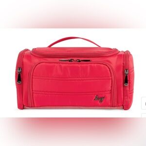 Lug Trolley Medium Cosmetic Bag in Sold out Red